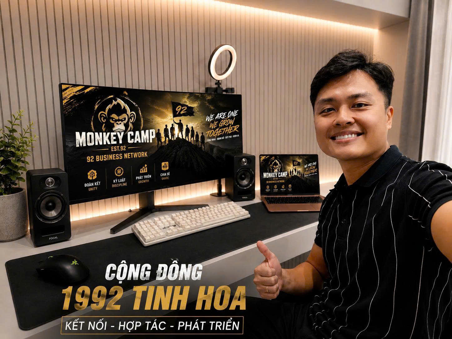 Đoàn Minh Thắng và cộng đồng 1992 Tinh Hoa - mạng lưới kết nối, hợp tác, phát triển